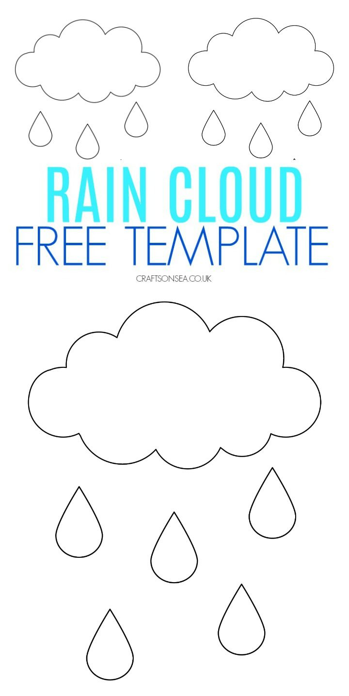 21 Rain Worksheets For Kindergarten