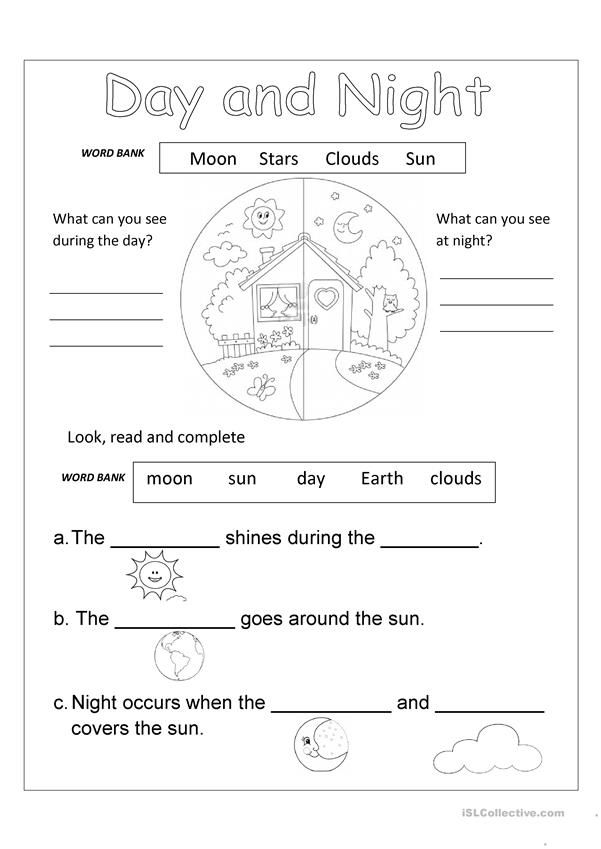 21 Science Worksheets For 1St Grade