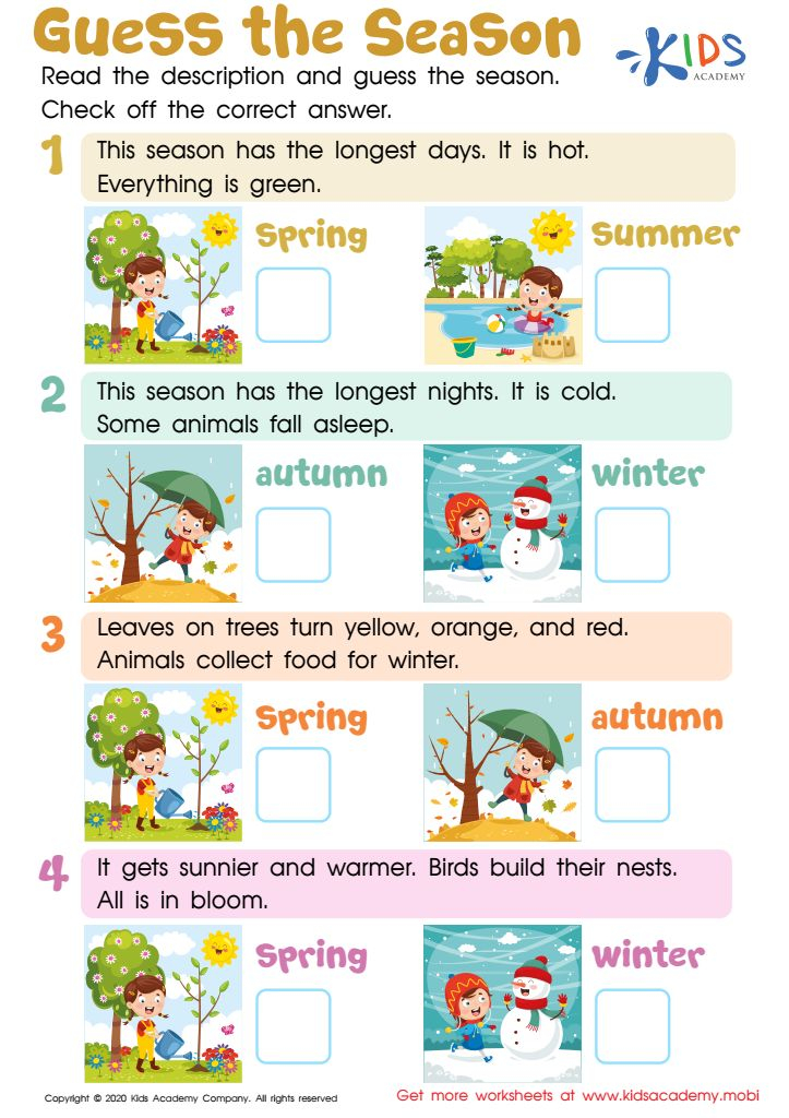 21 Science Worksheets For 1St Grade
