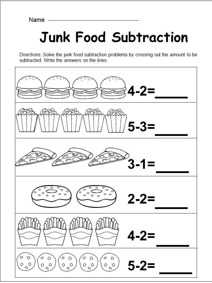 21 Subtraction Worksheets For Kindergarten Word Problems