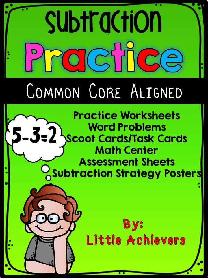 21 Subtraction Worksheets For Kindergarten Word Problems