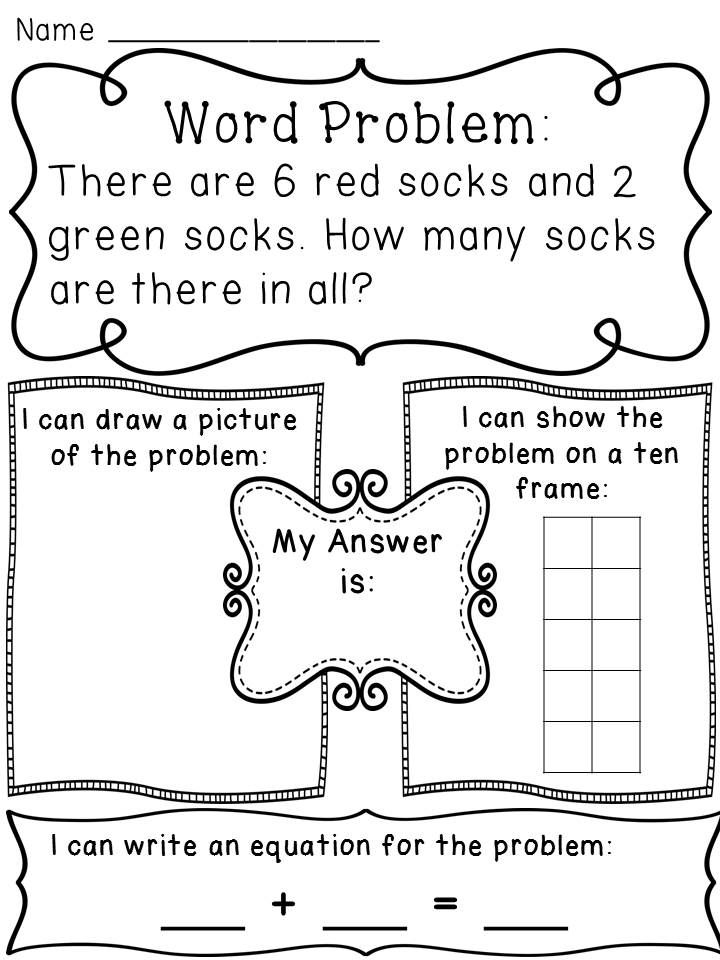 21 Subtraction Worksheets For Kindergarten Word Problems
